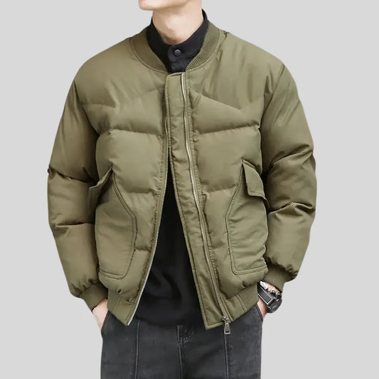 Vincenzo Gesteppte Bomberjacke